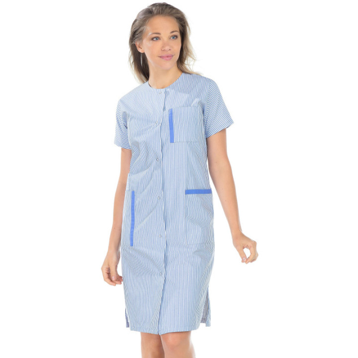 Blouse de travail femme ample manches courtes médical REMI