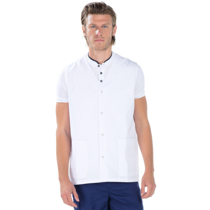 Gilet homme ambulancier sans manches médical REMI
