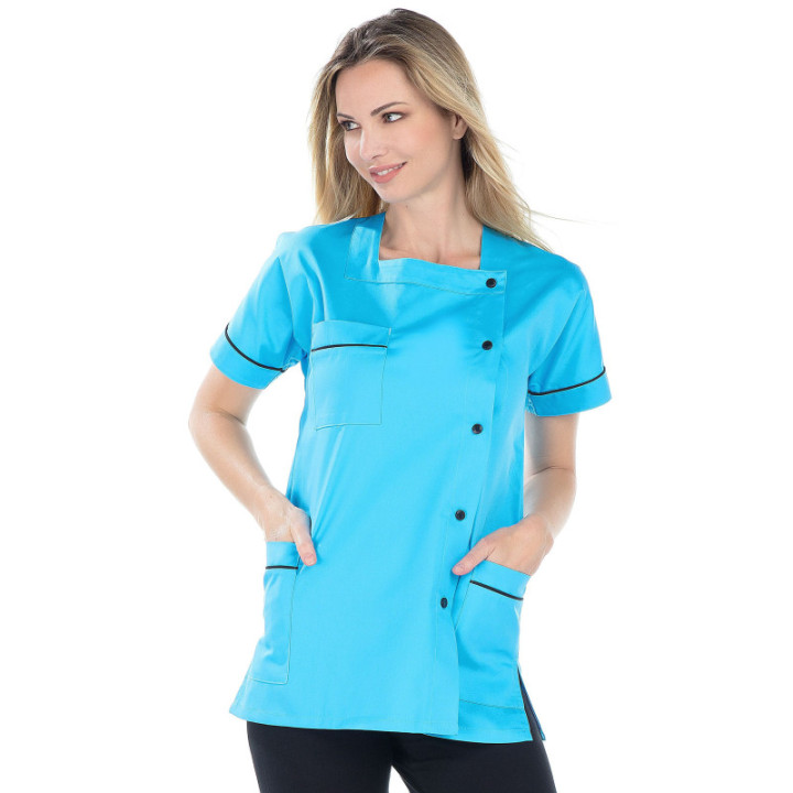 Tunique professionnelle femme manches courtes médical REMI
