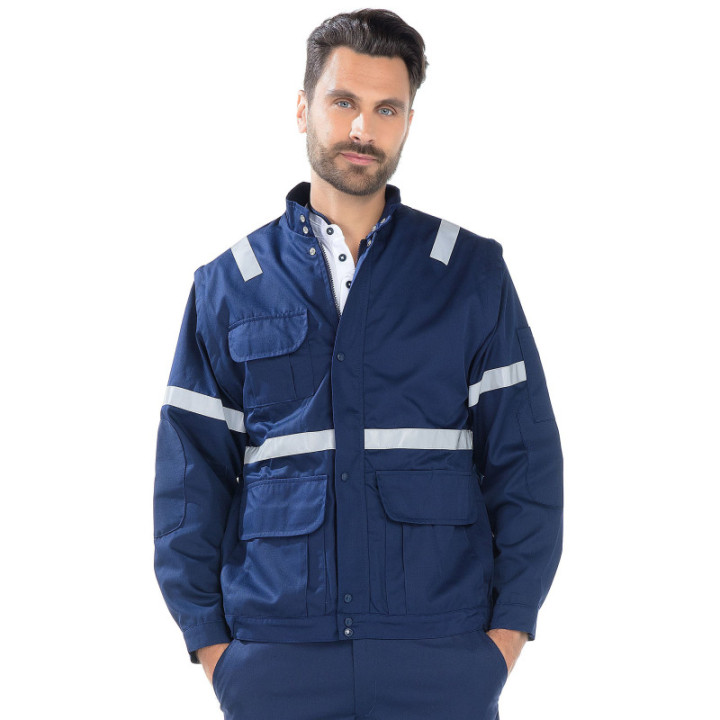Blouson ambulancier unisexe réfléchissant REMI