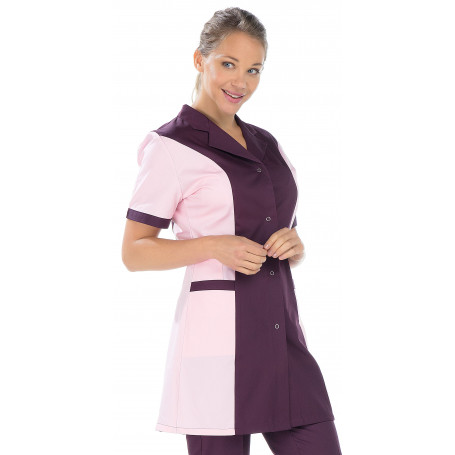Blouse de travail femme manche courte online