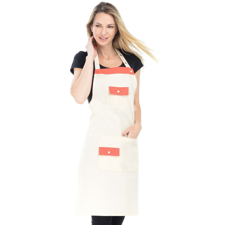 Tablier à bavette professionnel NECTARINE REMI cuisine