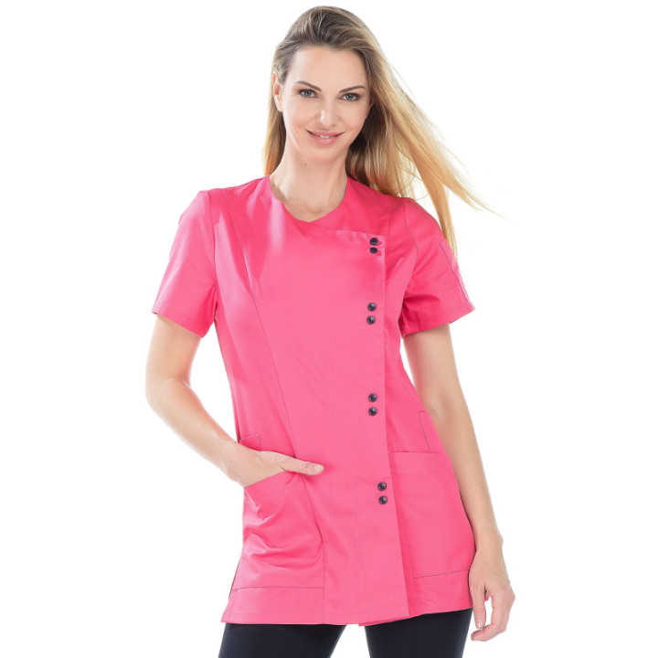 Tunique médicale femme polycoton CELINE REMI manches courtes