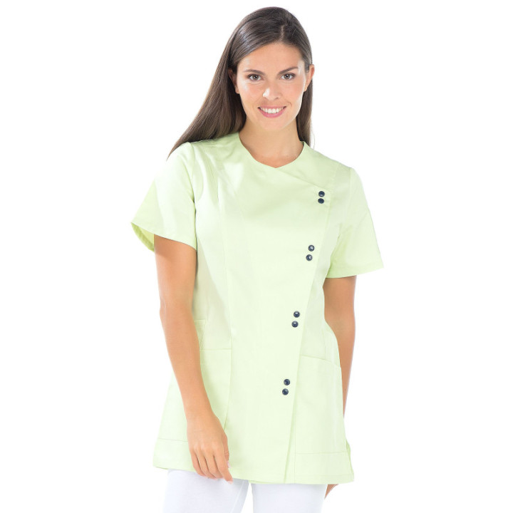 Tunique médicale femme polycoton CELINE REMI manches courtes