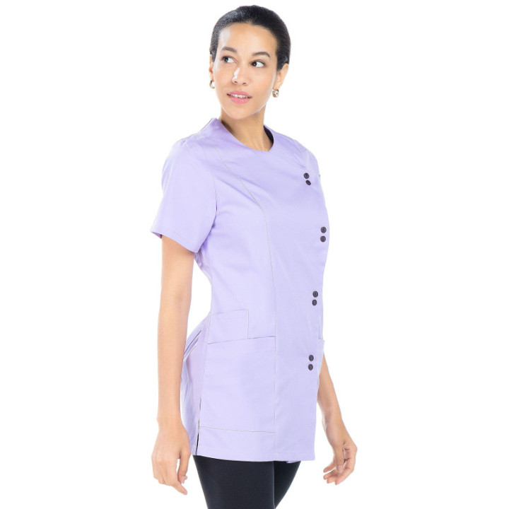 Tunique médicale femme polycoton CELINE REMI manches courtes