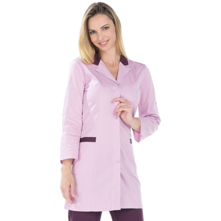 Blouse femme médicale manches transformables REMI
