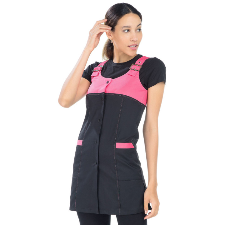 Blouse dame sans manches polycoton CLEMENTINE REMI pro