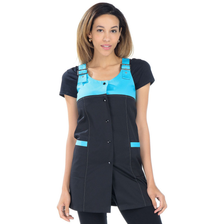 Blouse dame sans manches polycoton CLEMENTINE REMI pro