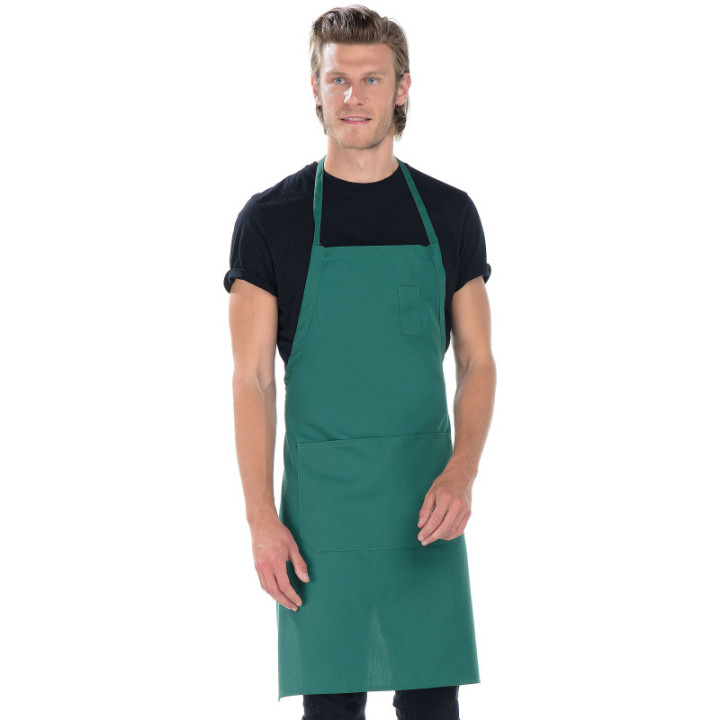 Tablier bavette à coulisse REMI travail cuisine service