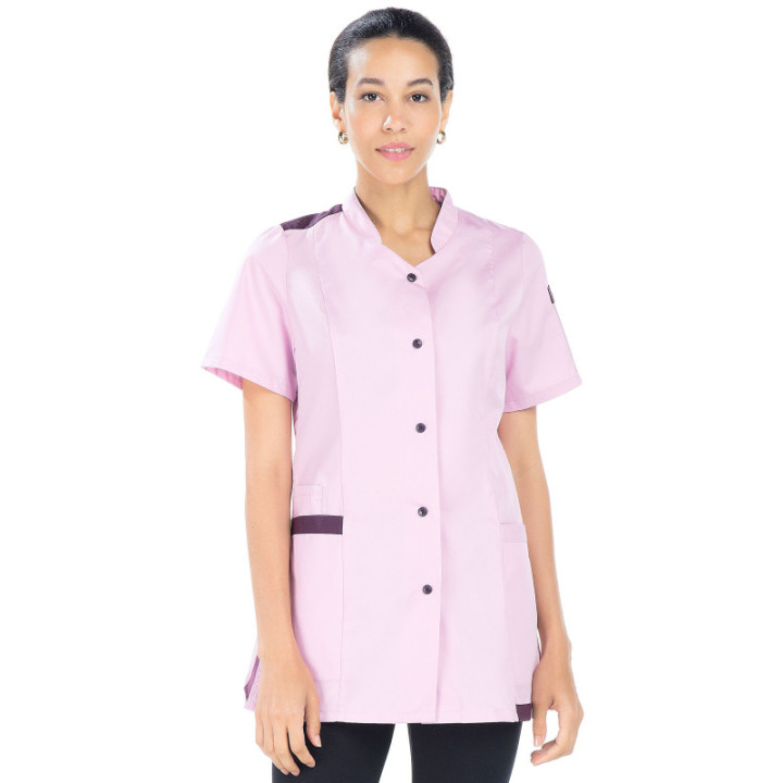 Tunique femme médicale MORGANE REMI couleur orchidée