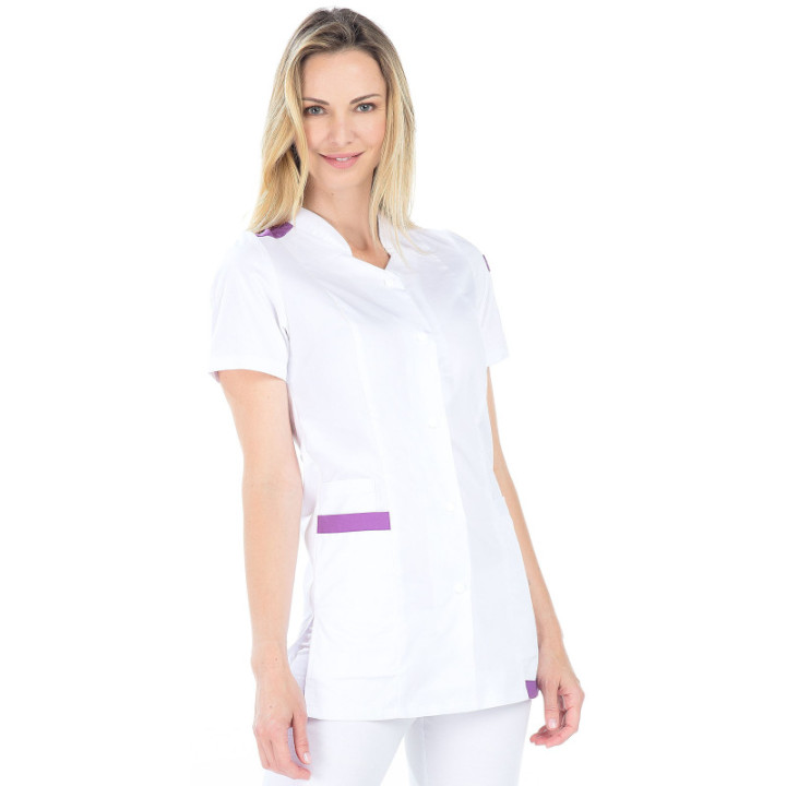 Tunique médicale femme polycoton REMI soins et beauté