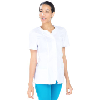 Tunique médicale femme manches courtes polycoton REMI
