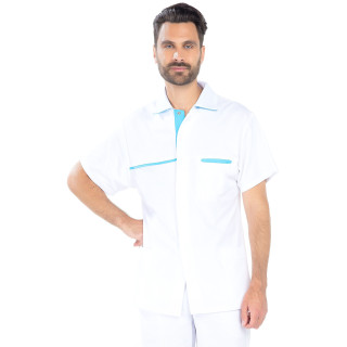 Tunique mixte manches courtes REMI pour métiers du soin