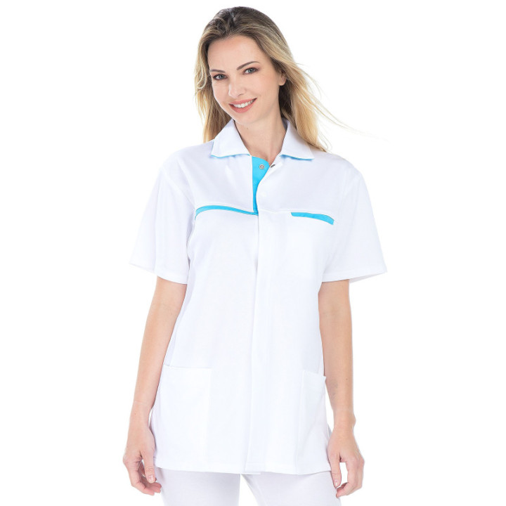 Tunique mixte manches courtes REMI pour métiers du soin