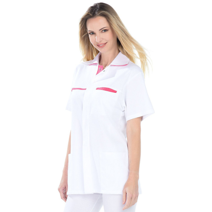 Tunique mixte manches courtes REMI pour métiers du soin