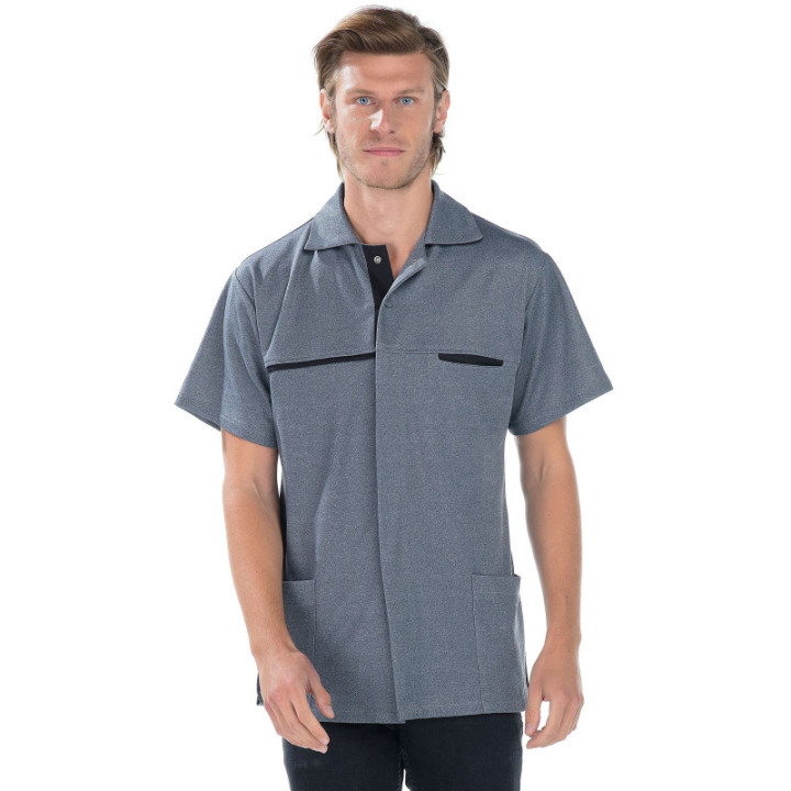 Tunique mixte manches courtes médicale REMI adulte