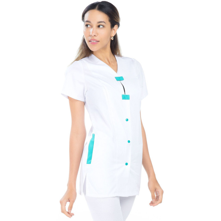 Tunique courte femme médicale DELPHY REMI soins santé