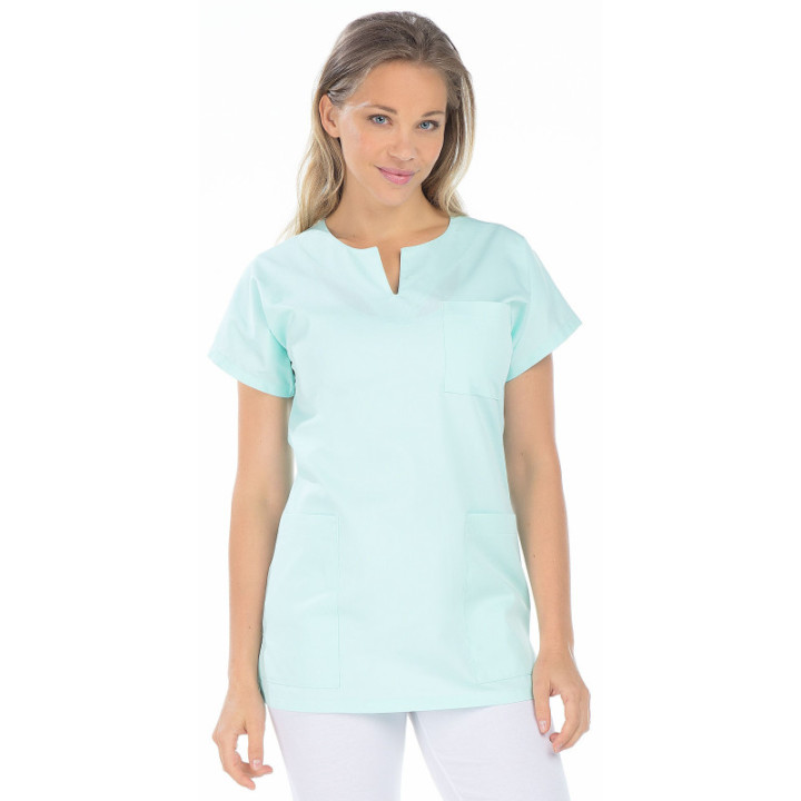Tunique mixte polycoton manches courtes REMI médical