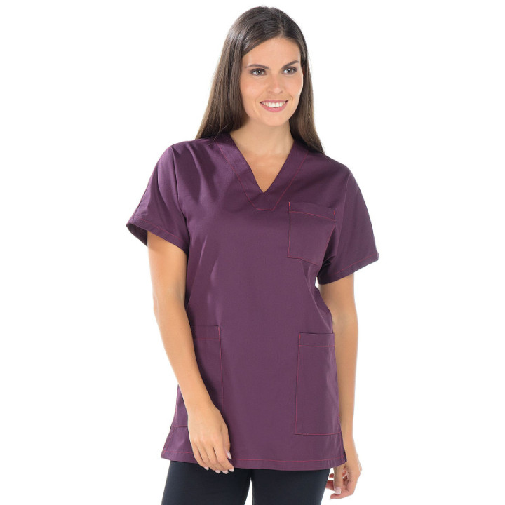 Tunique mixte à enfiler REMI médical manches courtes