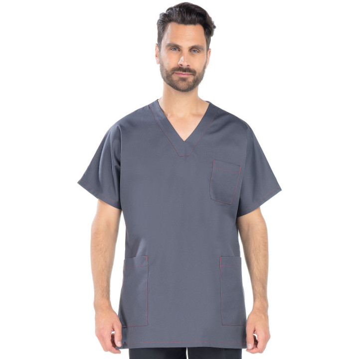 Tunique médicale mixte polycoton manches courtes REMI