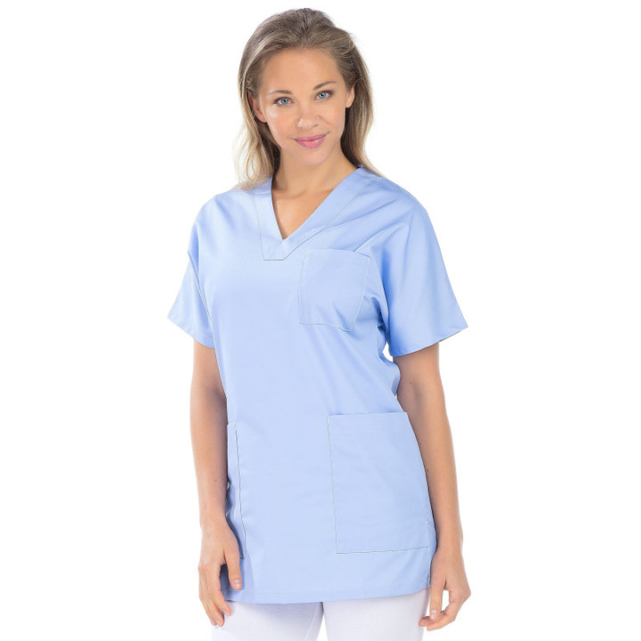Tunique médicale mixte polycoton manches courtes REMI