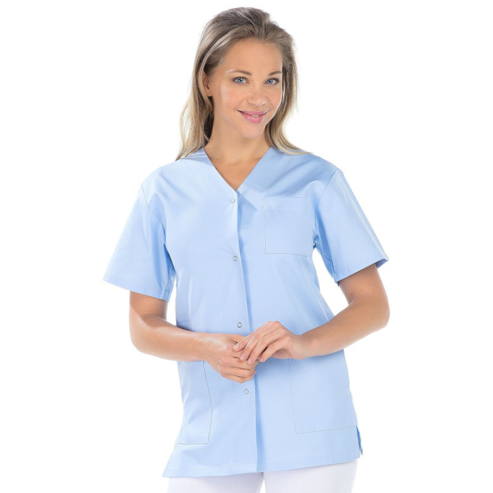 Tunique médicale femme polycoton manches courtes REMI