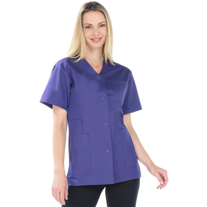 Tunique médicale femme polycoton manches courtes REMI