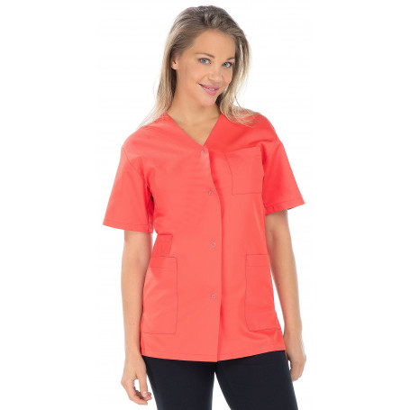 Tunique femme manches courtes en polycoton