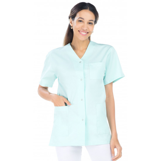 Tunique femme manches courtes en polycoton