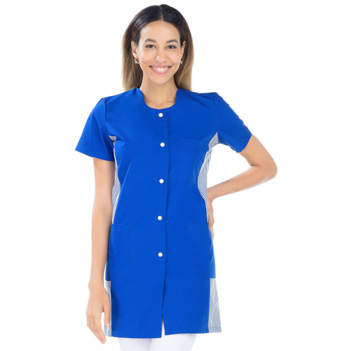 Blouse femme médicale manches courtes cintrée REMI ELISE