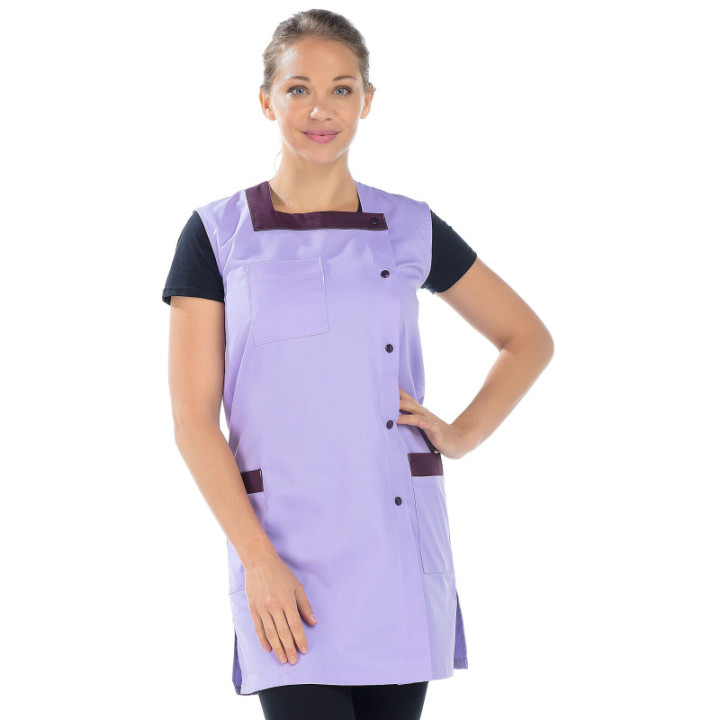 Blouse femme sans manches polycoton médicale REMI JADE