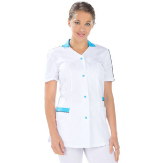 Tunique médicale manches courtes femme REMI usage hospitalier