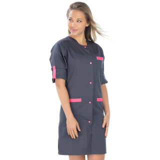 Blouse femme médicale manches longues transformables REMI