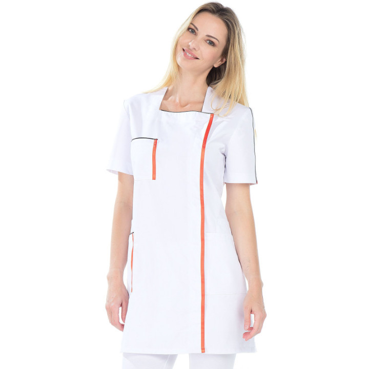 Blouse médicale femme manches courtes IRIS REMI professionnelle