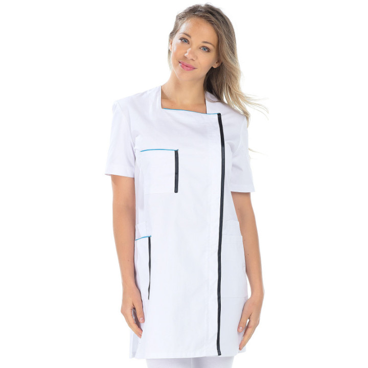 Blouse médicale femme manches courtes IRIS REMI professionnelle
