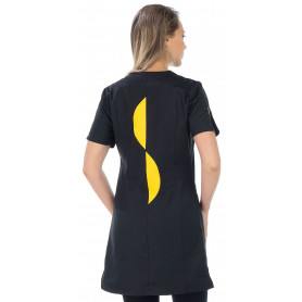 Blouse ¾ manches courtes et coupe ajustée (2)