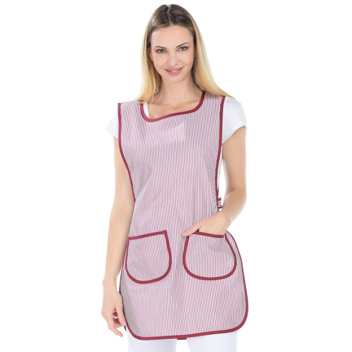 Chasuble médicale femme à pressions REMI professionnelles