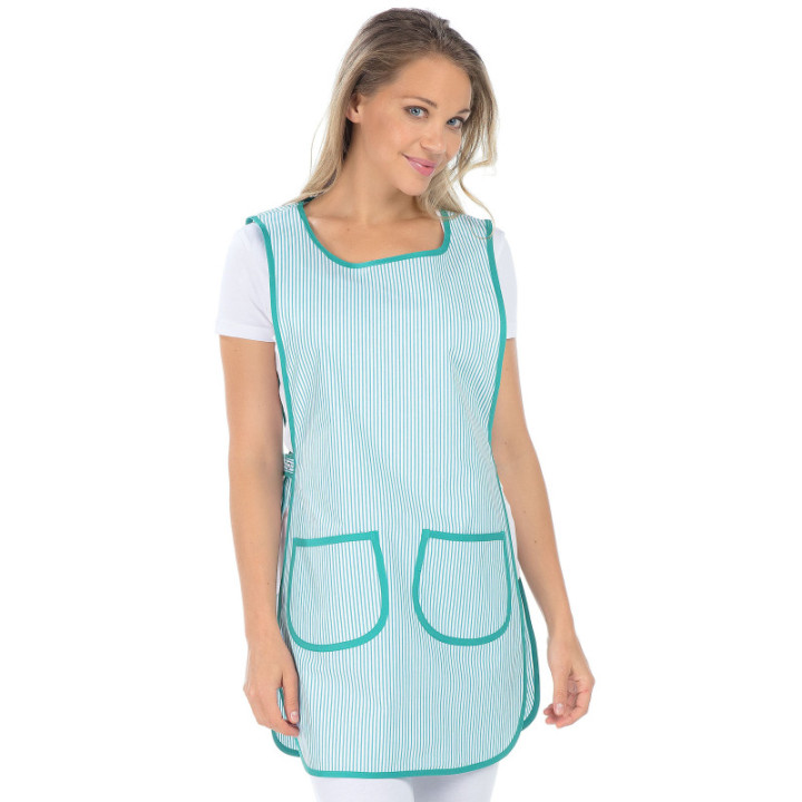 Chasuble médicale femme à pressions REMI professionnelles