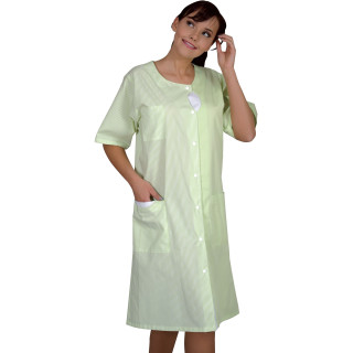 Blouse femme rayée médicale manches courtes REMI