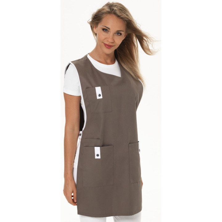 Chasuble femme col décalé REMI pour métiers médicaux