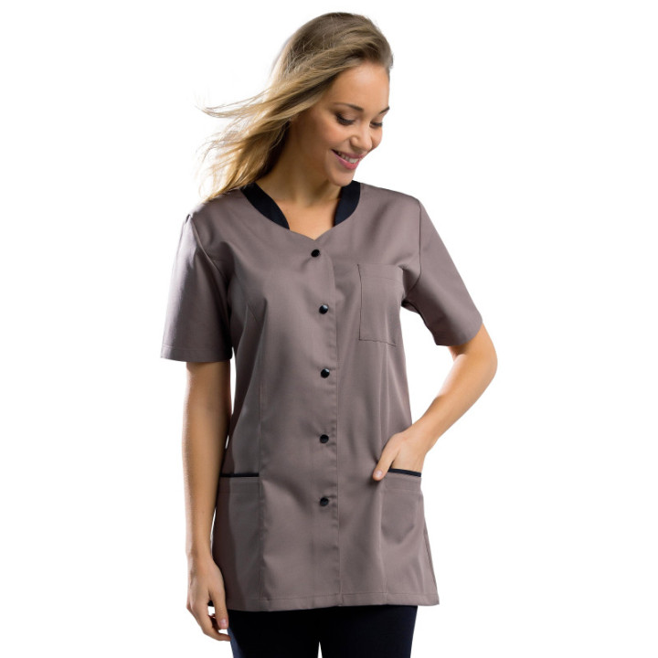 Tunique médicale femme manches courtes REMI 3 poches