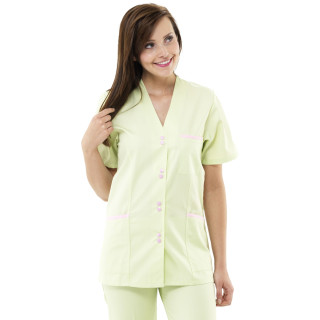 Tunique médicale femme col V manches courtes REMI