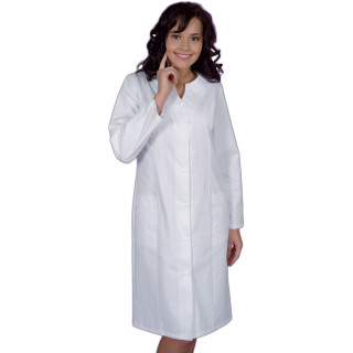 Blouse médicale femme manches longues col fantaisie REMI