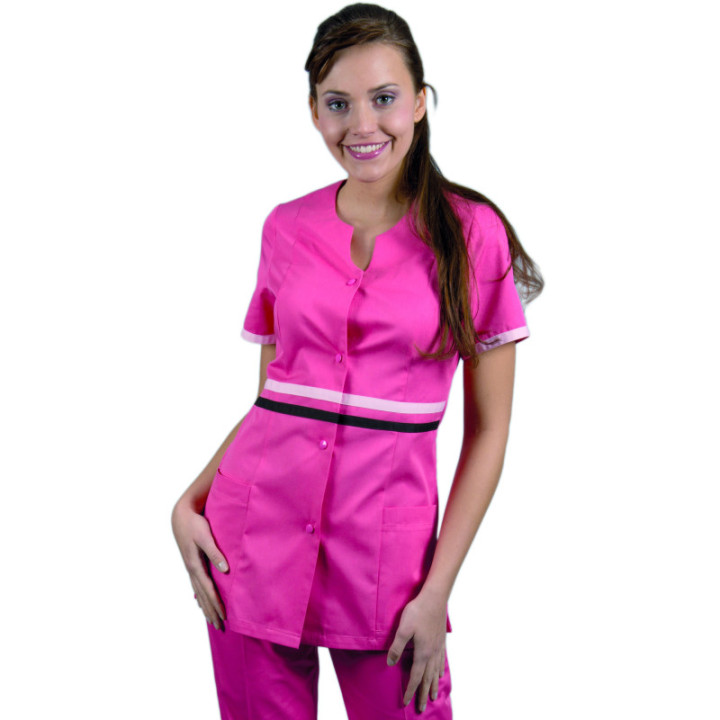 Tunique femme manches courtes médicale REMI polycoton