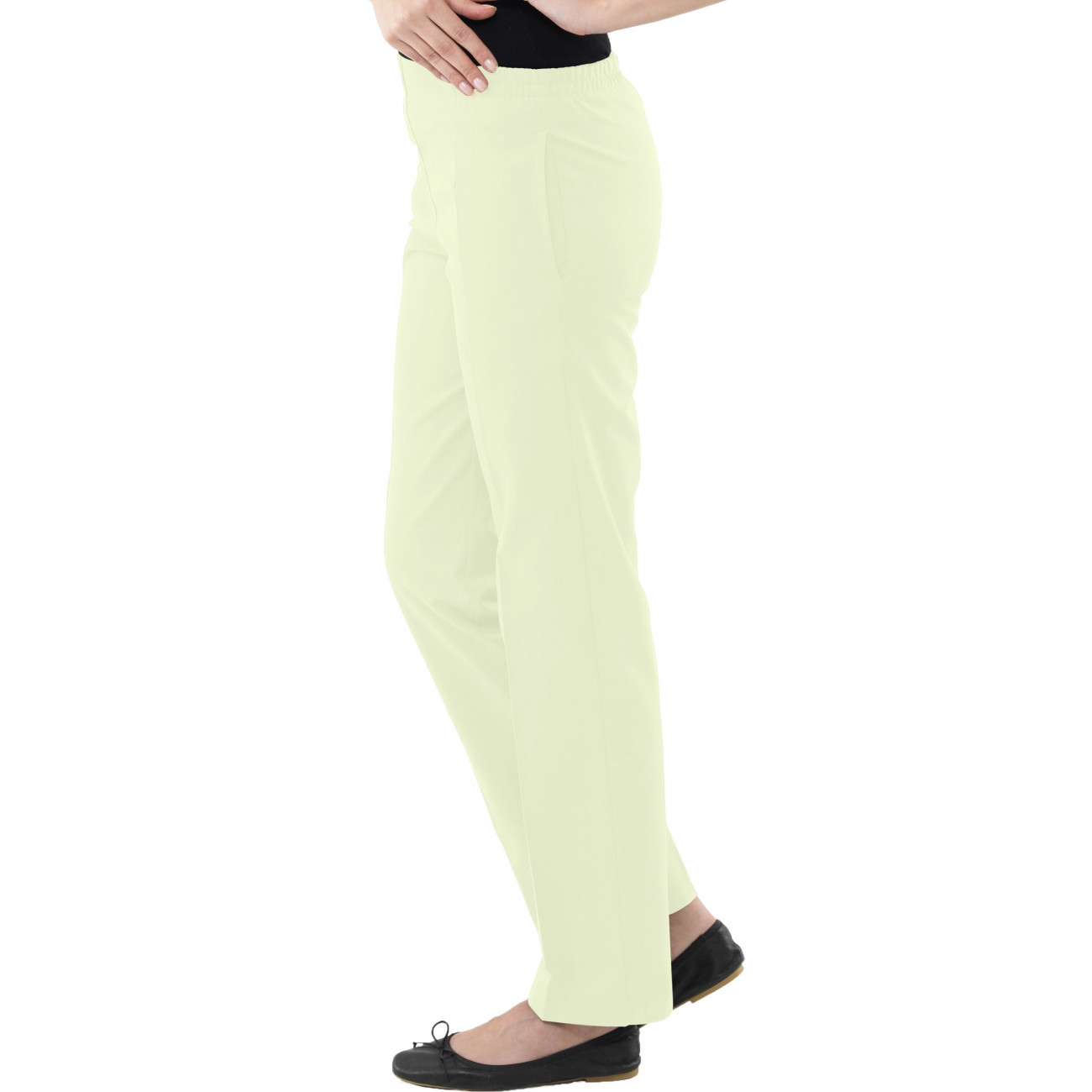 Pantalon médical femme coupe ventre plat Pantalon médical femme coupe ventre plat