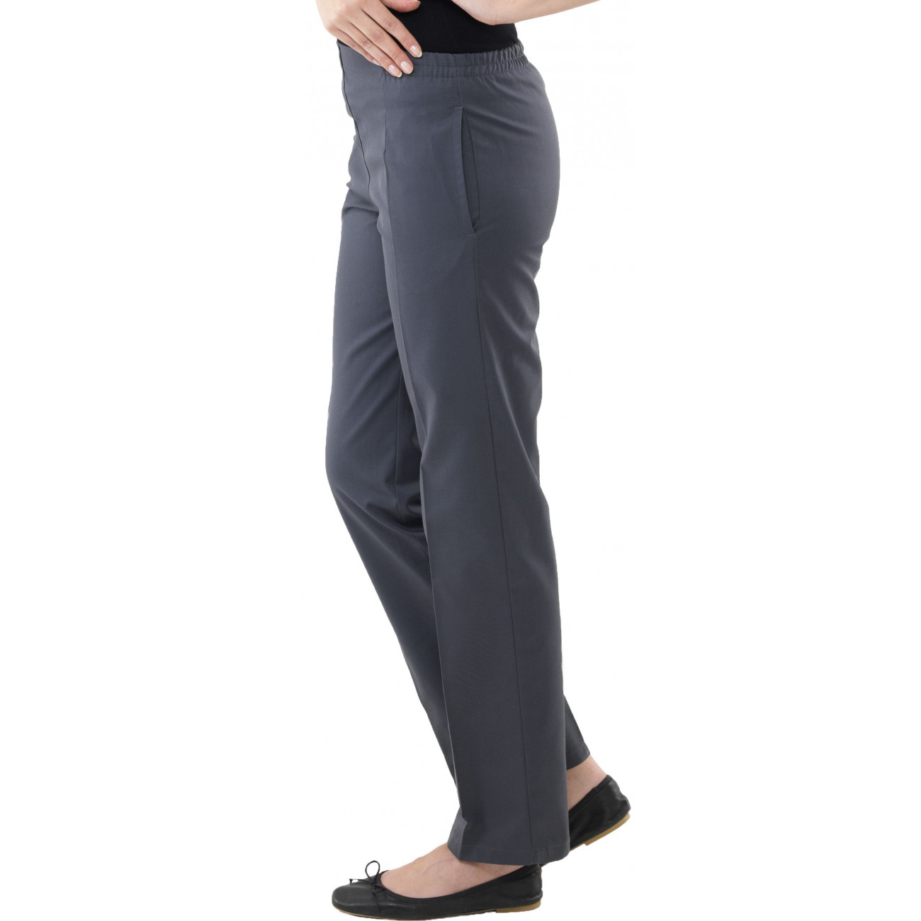 Pantalon médical femme coupe ventre plat Pantalon médical femme coupe ventre plat
