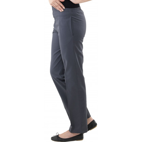 Pantalon médical femme coupe ventre plat