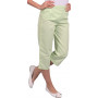 Pantalon médical corsaire femme