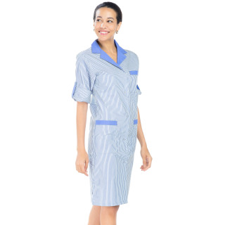 Blouse femme professionnelle manches transformables REMI