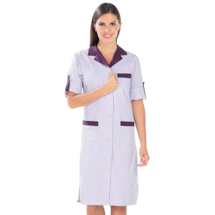 Blouse femme professionnelle manches transformables REMI